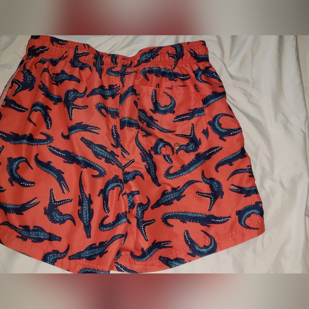 George orange and blue draw string swimming short  Size mediums  All Orders ship - Picture 6 of 8